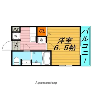 ヴィラナリー鶴見【1階】の間取り