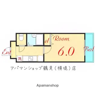 リップルルネ放出【2階】の間取り