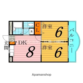 ロジュマン鶴見___【3階】の間取り