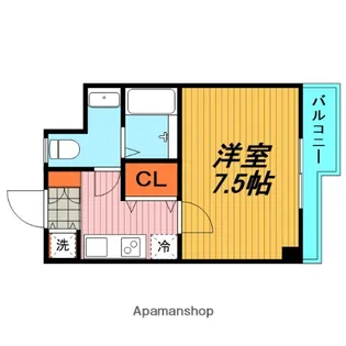 GROOVE 城東【5階】の間取り