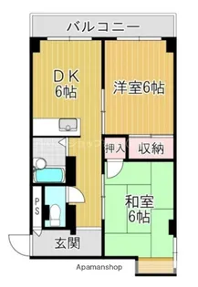 センチュリー鶴見【2階】の間取り