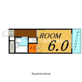 第3渡部ビル【3階】の間取り