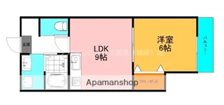 ヴィラナリー南寺方【1階】の間取り
