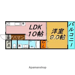 ラ ルミエール【2階】の間取り