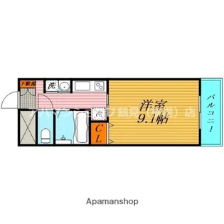 ラ ルミエール【5階】の間取り