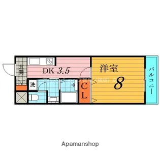 H’Sヒーズ【2階】の間取り