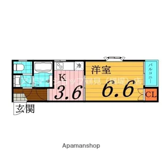 ヴェルドミール【4階】の間取り