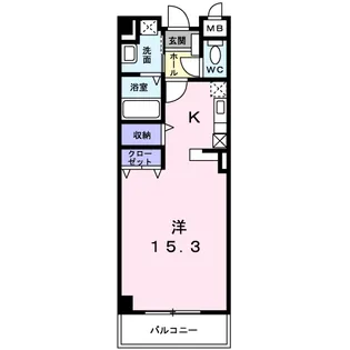 セレンティビティO・V【1階】の間取り
