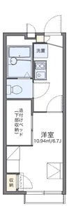 レオパレス暖家【2階】の間取り