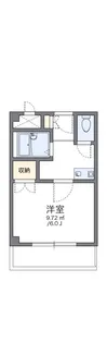 レオパレス花つるみII【3階】の間取り