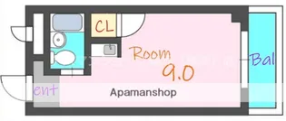 大阪府東大阪市角田1丁目【マンション】の間取り