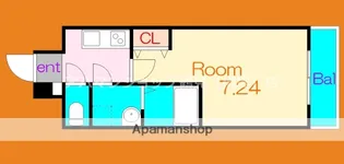 GROOVE今福鶴見【10階】の間取り