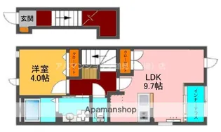 帆凪HONAGI【2階】の間取り