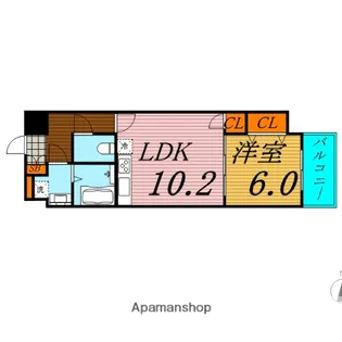大拓メゾン 鶴見【2階】の間取り