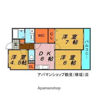 3SDKの間取り画像