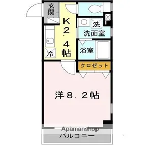 メイト 鶴見【3階】の間取り