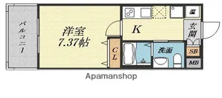 CASSIA豊中三国【10階】の間取り