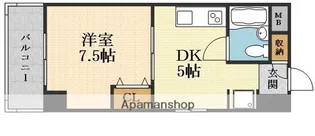 クリテリオン新大阪【1117号室】の間取り
