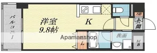 エル・セレーノ東三国【602号室】の間取り