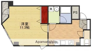 協同レジデンス江坂【3階】の間取り