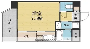 ヴェローノ新大阪北【2階】の間取り