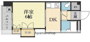 グレイスフル第3東三国【5階】の間取り