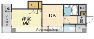 第2東三国グランドハイツ北【1階】の間取り