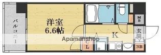 プロシード新大阪CityLife【7階】の間取り