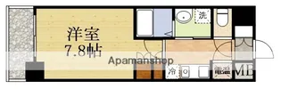 エステムヒルズ新大阪【8階】の間取り