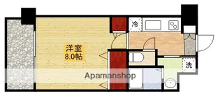 スプランディッド新大阪DUE【7階】の間取り