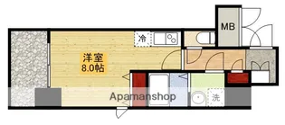 BPRレジデンス江坂【3階】の間取り
