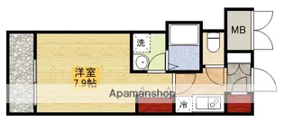 BPRレジデンス江坂【14階】の間取り