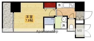 BPRレジデンス江坂【6階】の間取り