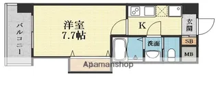 LUXE新大阪Ⅰ【5階】の間取り