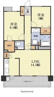 ファミール新大阪クレアステージ【3階】の間取り