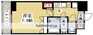 アルティザ淡路駅東【6階】の間取り