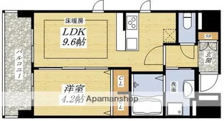第26関根マンション【702号室】の間取り