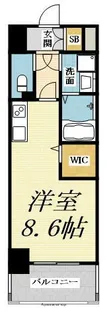 SHINING江坂離宮【2階】の間取り