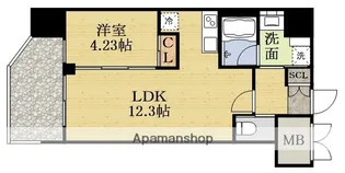 プレジオ西中島ASIAN【9階】の間取り