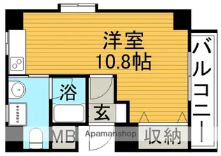 シャインビュー豊中【6階】の間取り