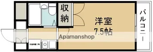 アメニティ刀根山【3階】の間取り