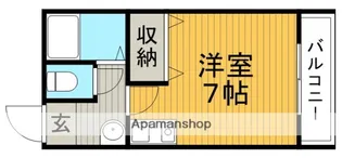 プルミエール荘園【1階】の間取り