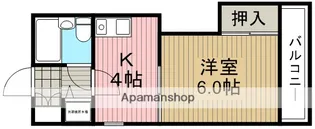 エルドベール【2階】の間取り