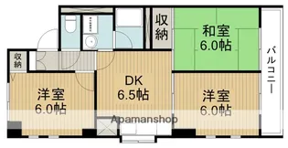 アイムオーツー【4階】の間取り