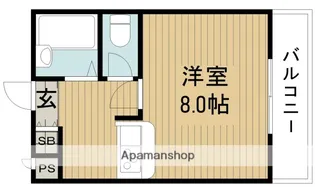 サンパレス21刀根山【3階】の間取り