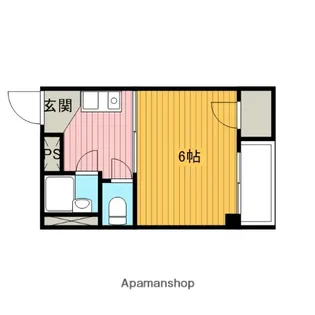 リヴェール豊中【2階】の間取り