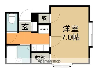 サントルリヴィエール【1階】の間取り