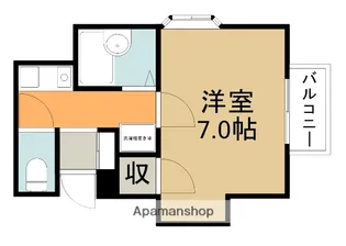 サントルリヴィエール【2階】の間取り
