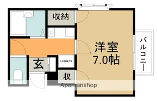 サントルリヴィエール【1階】の間取り