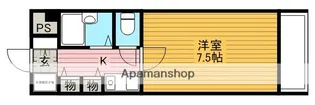 セレーネ蛍池【3階】の間取り